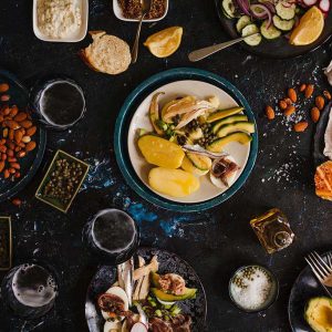 Grilled Seafood Paella
